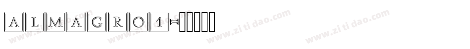 ALMAGRO1字体转换