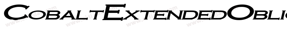 CobaltExtendedOblique-Z9xZ字体转换