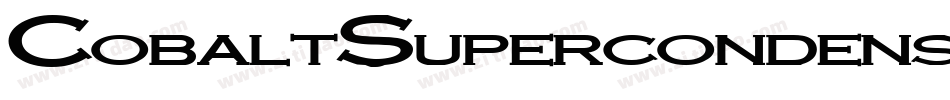 CobaltSupercondensed-prPD字体转换