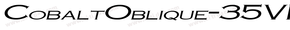 CobaltOblique-35VM字体转换