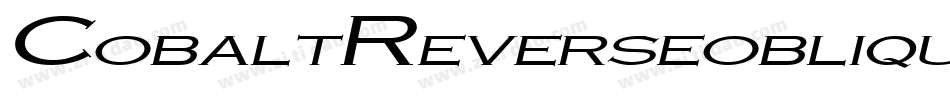 CobaltReverseoblique-xdWO字体转换