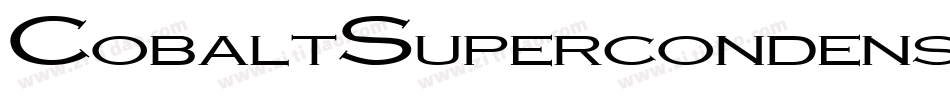 CobaltSupercondensed-prPD字体转换
