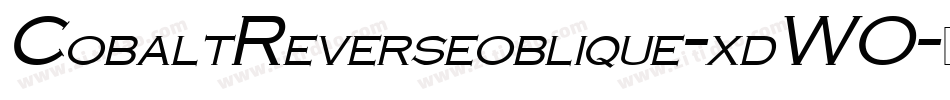 CobaltReverseoblique-xdWO字体转换