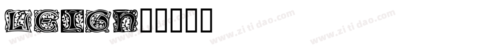 Leigh字体转换