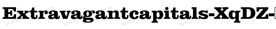 Extravagantcapitals-XqDZ字体转换