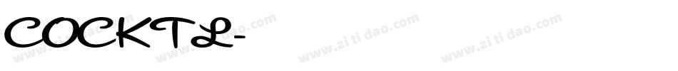 COCKTL字体转换