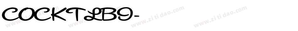 COCKTLBI字体转换