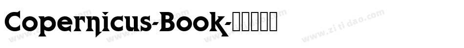 Copernicus-Book字体转换
