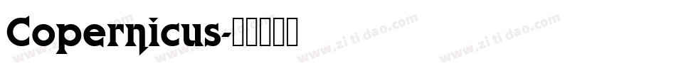 Copernicus字体转换