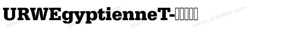 URWEgyptienneT字体转换