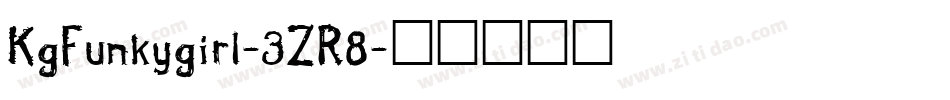 KgFunkygirl-3ZR8字体转换