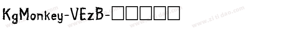 KgMonkey-VEzB字体转换