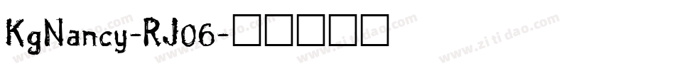 KgNancy-RJ06字体转换