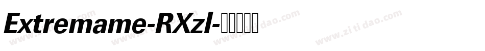 Extremame-RXzl字体转换