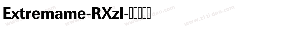 Extremame-RXzl字体转换
