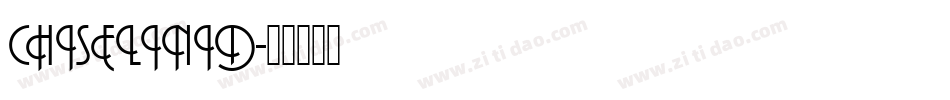 ChiselIniD字体转换
