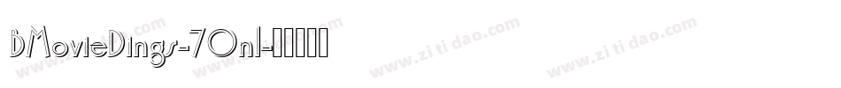 BMovieDings-7Onl字体转换
