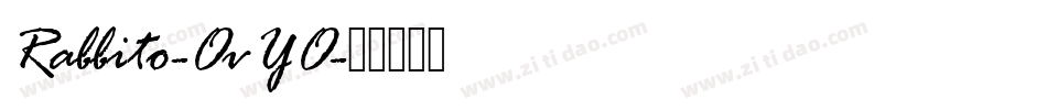 Rabbito-OvYO字体转换
