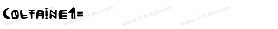 Coltaine1字体转换