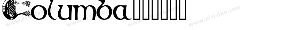 Columba字体转换