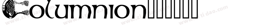 Columnion字体转换