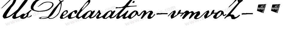 UsDeclaration-vmvoZ字体转换