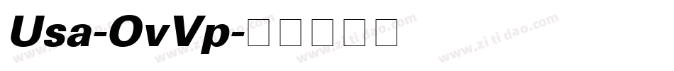 Usa-OvVp字体转换