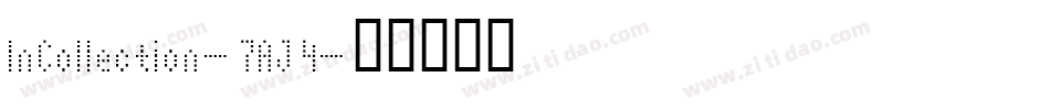 InCollection-7AJ4字体转换