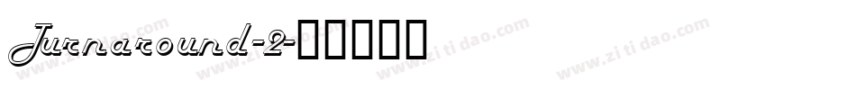 Turnaround-2字体转换
