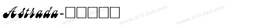 Astrada字体转换