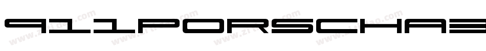 911Porscha3DItalic-xzVr字体转换