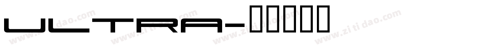 Ultra字体转换