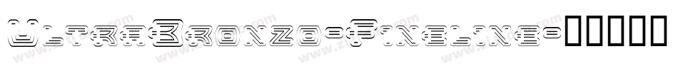 UltraBronzo-Fineline字体转换