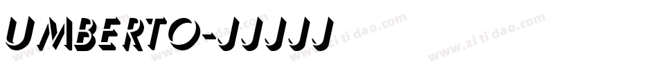 umberto字体转换
