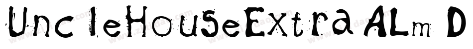 UncleHouseExtra-ALm8D字体转换