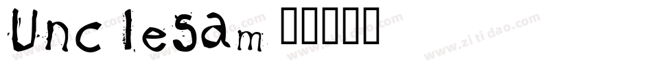 Unclesam字体转换