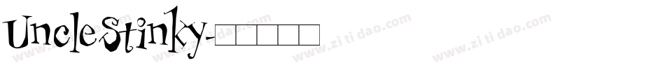 UncleStinky字体转换