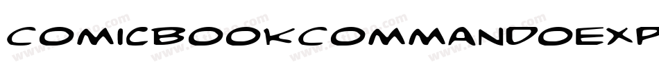 ComicBookCommandoExp-W65v字体转换