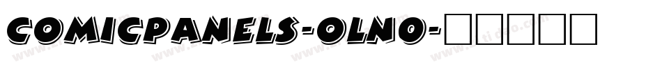 ComicPanels-oln0字体转换