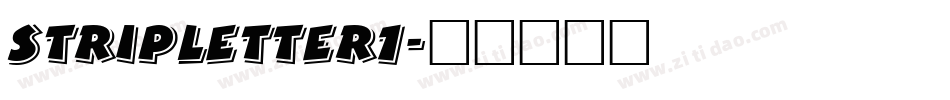 StripLetter1字体转换