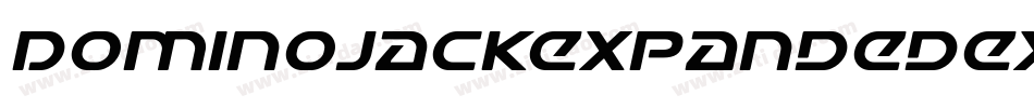 DominoJackExpandedExpanded-YRXL字体转换