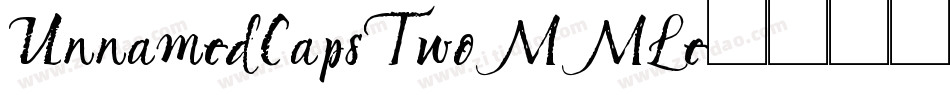 UnnamedCapsTwo-MMLe字体转换