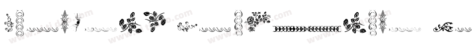 Mortised-Ornaments-Free-Two字体转换