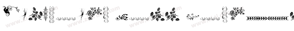 Victorian-Free-Ornaments-Two字体转换