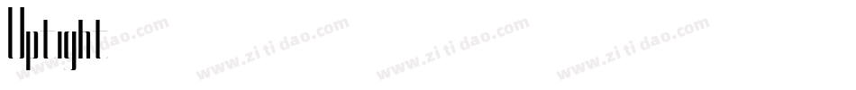 Uptight字体转换