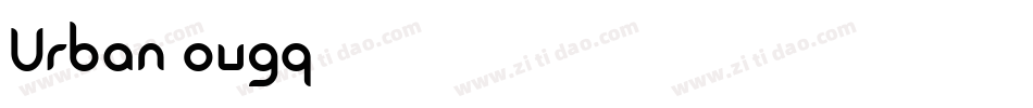 Urban-ovgq字体转换