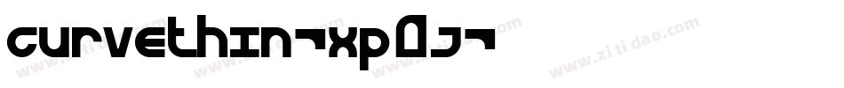 CurveThin-Xp0j字体转换