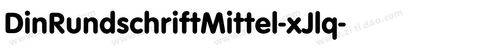 DinRundschriftMittel-xJlq字体转换