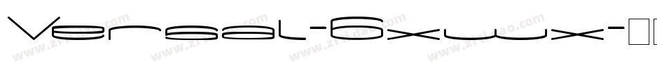 Versal-6xwx字体转换