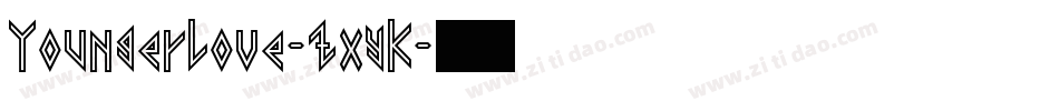 YoungerLove-ZxyK字体转换